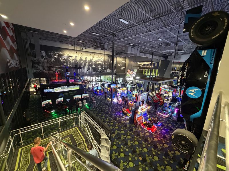 Laser Tag In A Two-Story Arena
