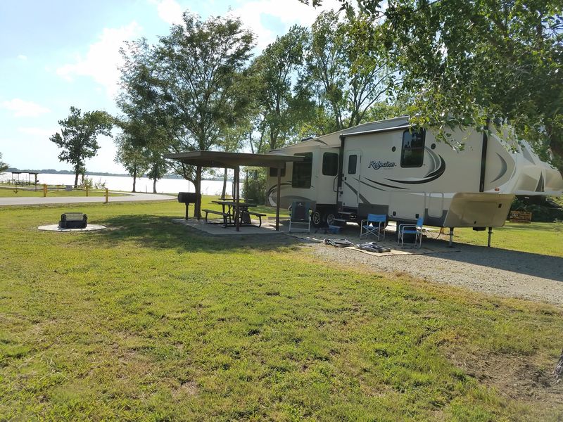 Cottonwood Point Campground at Marion Reservoir, Marion