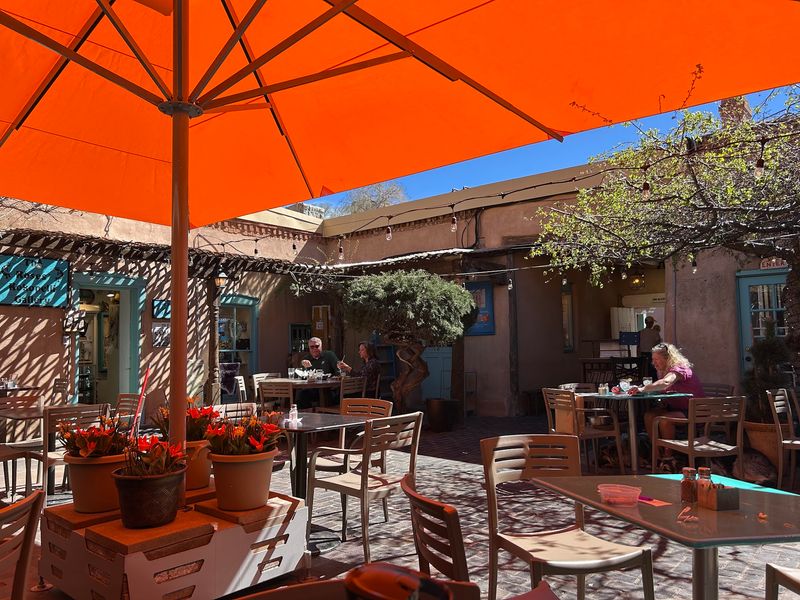 The Festive Courtyard and Cool Adobe Rooms