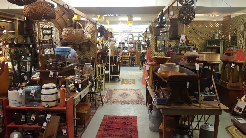 Antiques, Collectibles And Primitives Lead The Mix