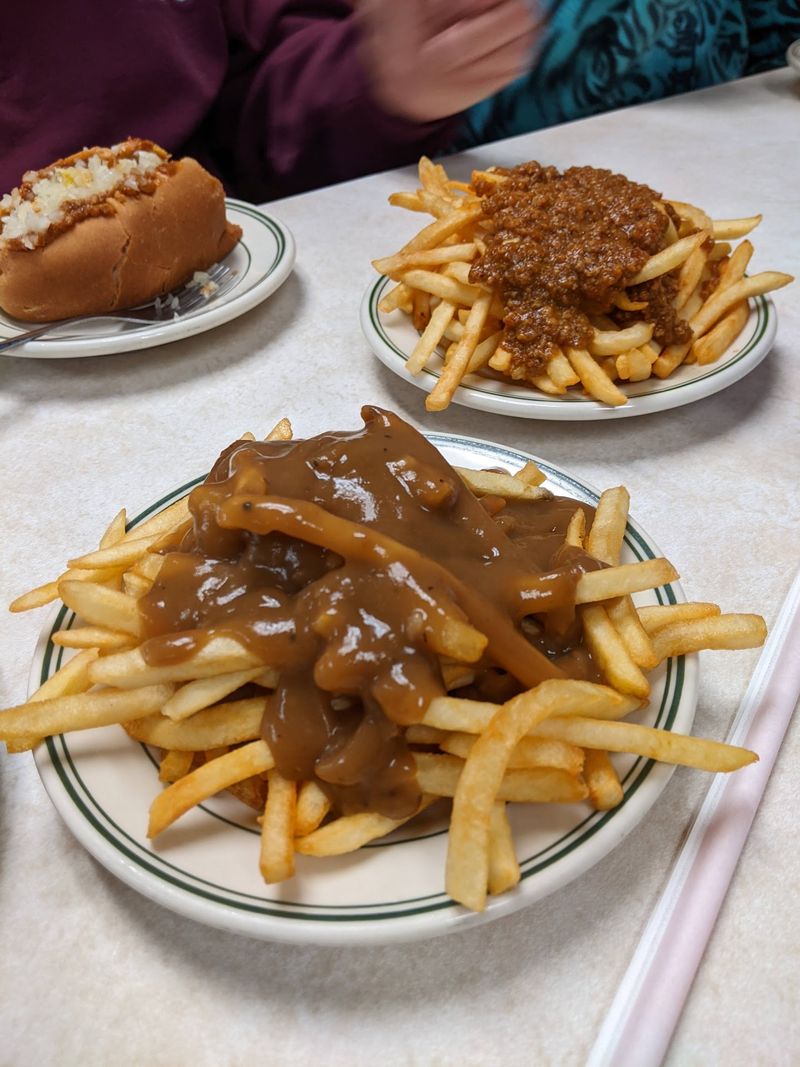 Crisp Fries, Gravy, and Hearty Burgers