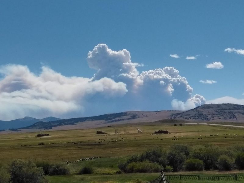 Mountains And Ranch Country Surround The Lodge