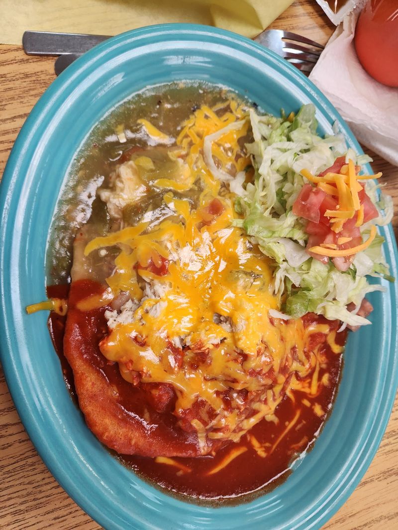 Christmas-Style Burritos, Smothered Right