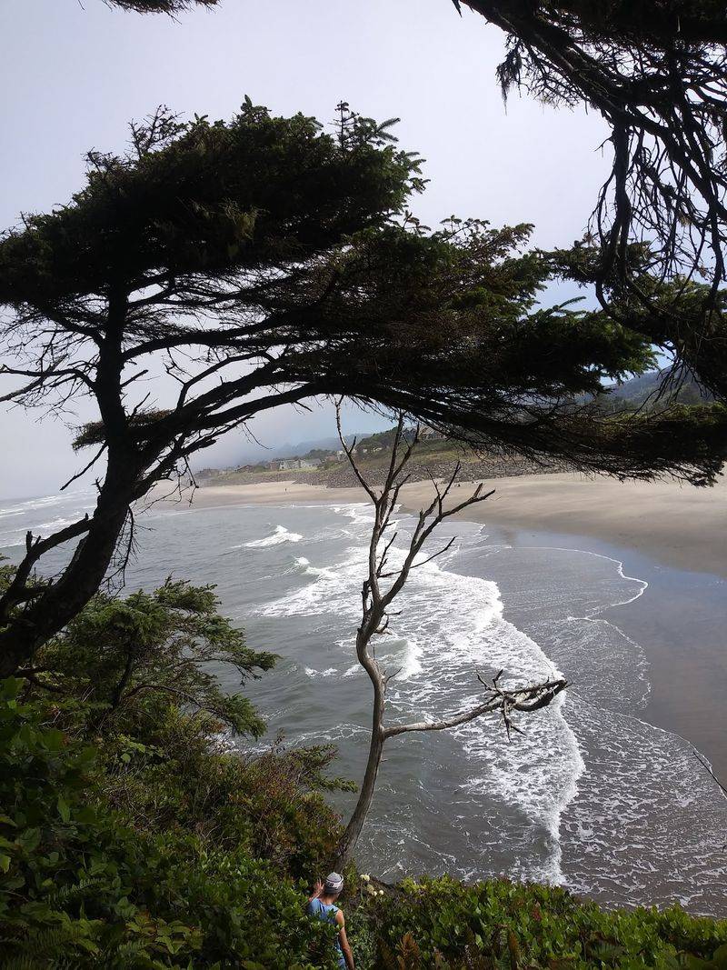 The Beach Gives The Village Its Main Walking Route