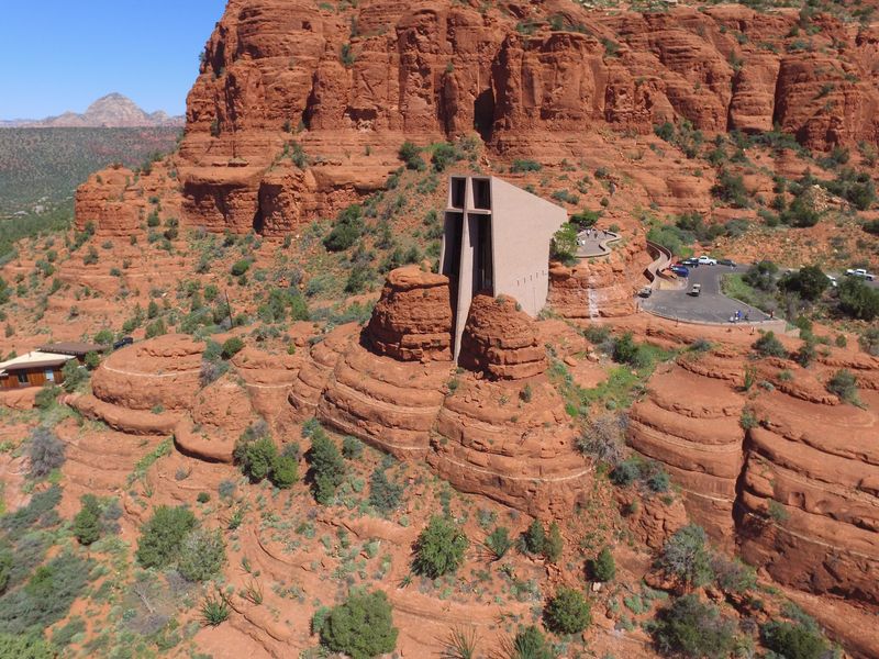 The Chapel Of The Holy Cross Brings Architecture Into The View