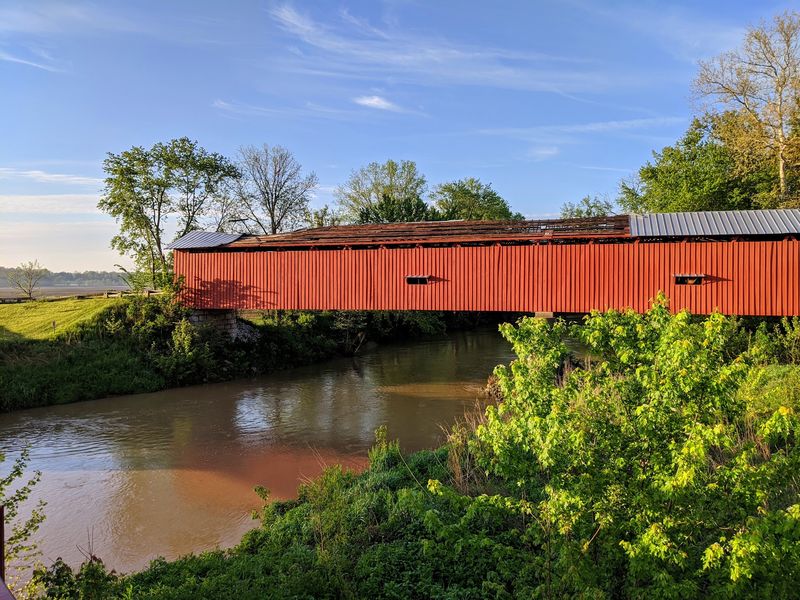 Houck Covered Bridge Lets You Leave The Car Behind