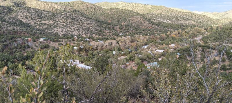 Mountain Views Surround This Tiny Town