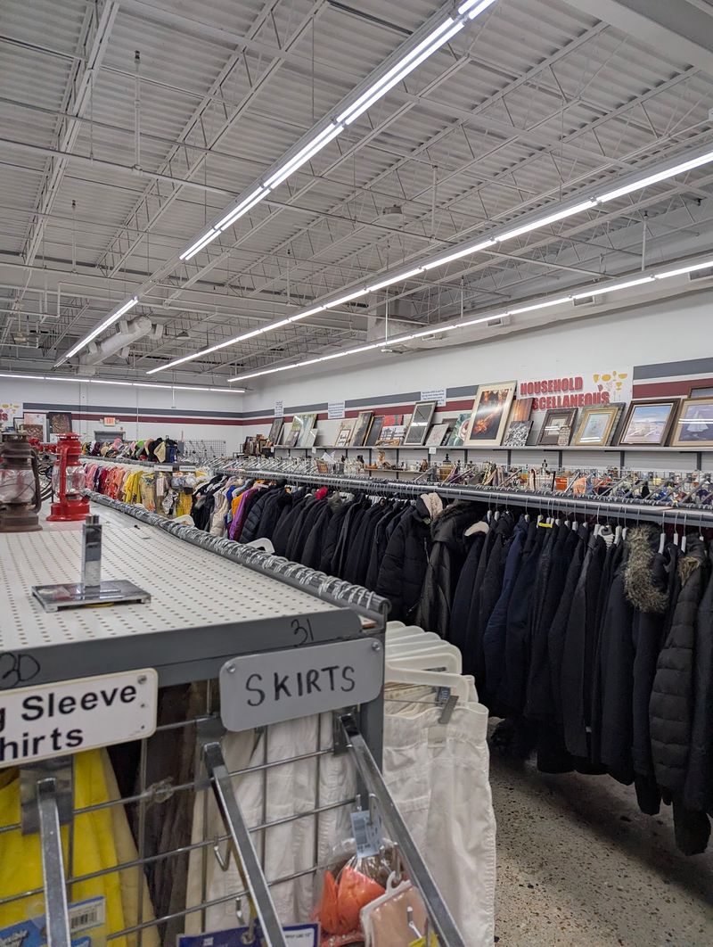 Endless clothing aisles