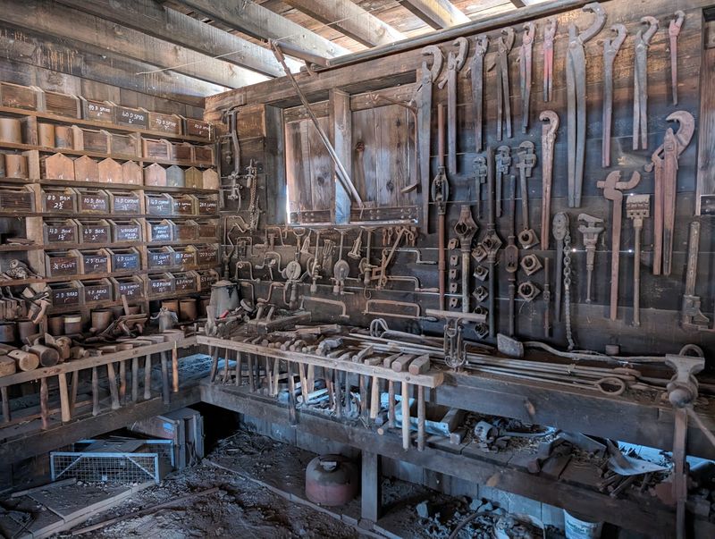 The Blacksmith Shop Full of Rusty Treasures