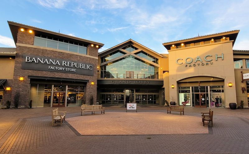 Mountain Views Meet A Covered Outdoor Mall