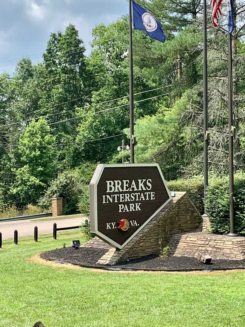 The Main Park Address Sits On The Virginia Side