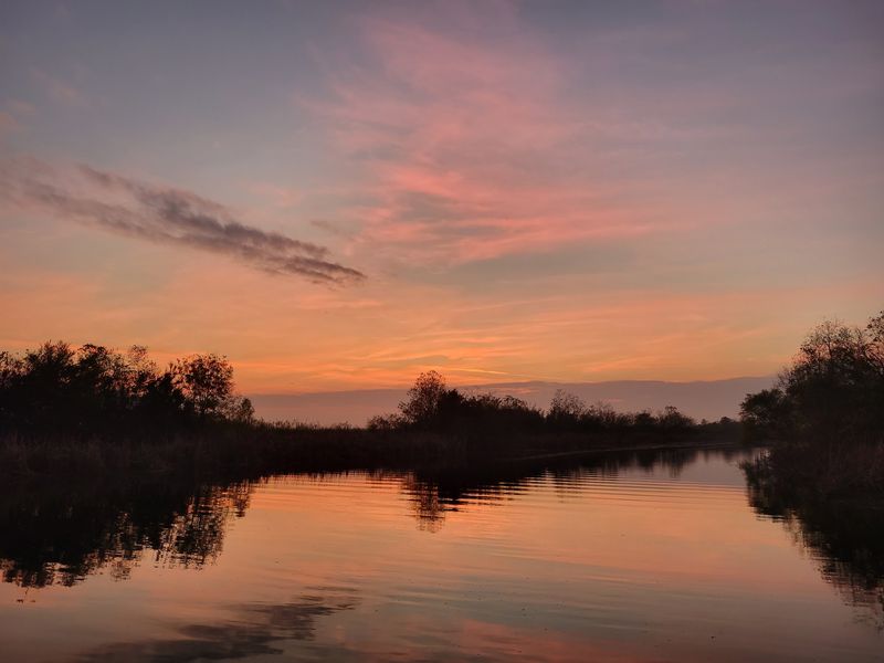 Sunsets That Set The Marsh Aglow