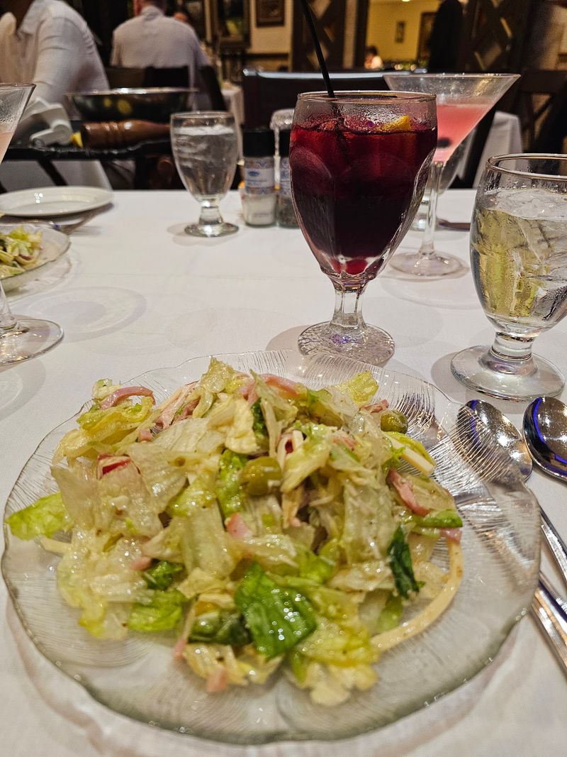 The Legendary 1905 Salad Tossed Tableside