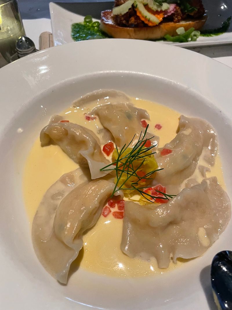 Begin With Lobster Dumplings