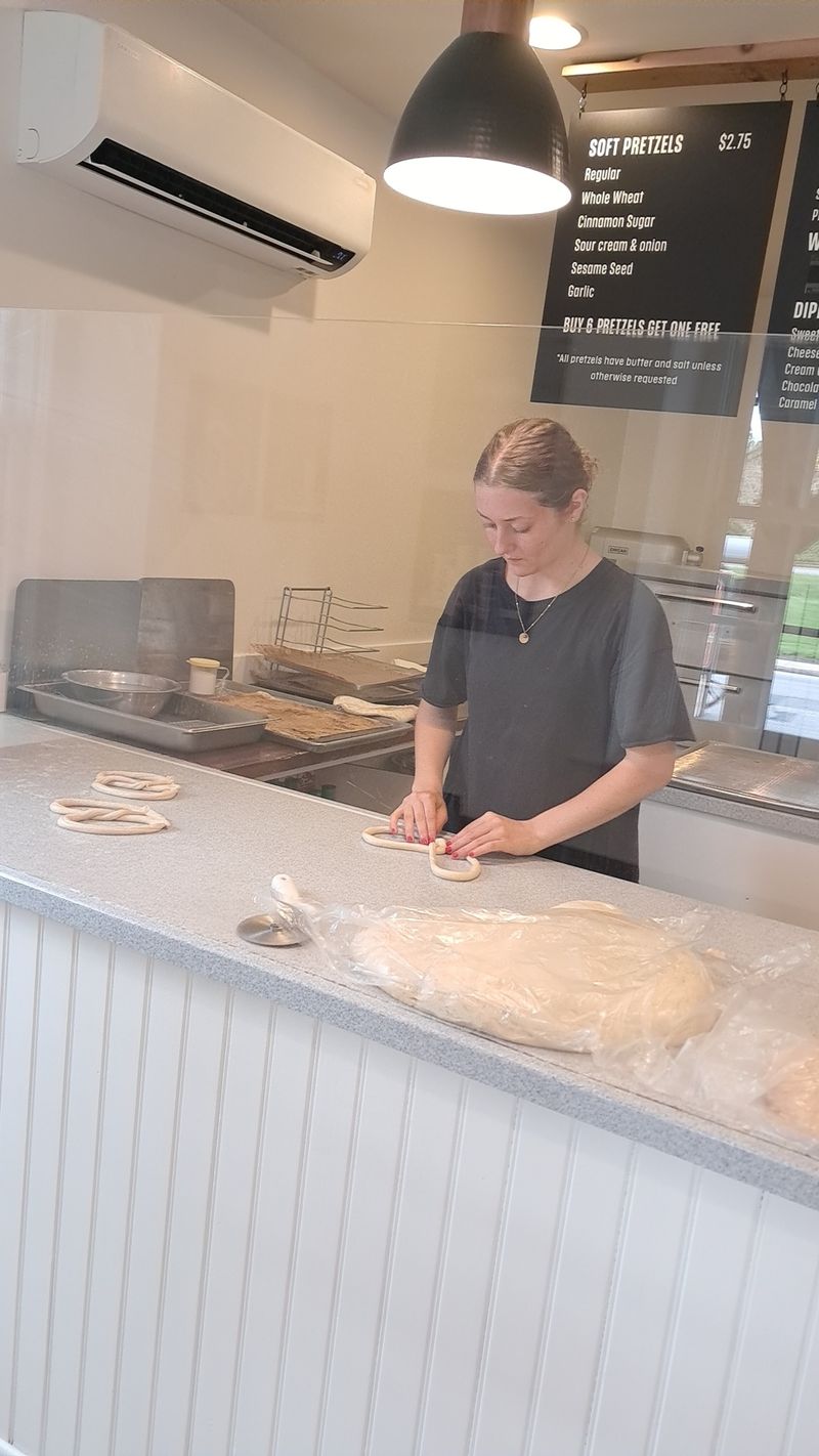 Dough Rolled Right Before Your Eyes