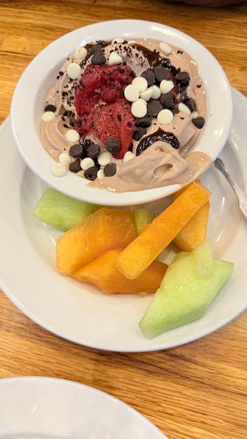 Fresh Fruit And The Dessert Bar