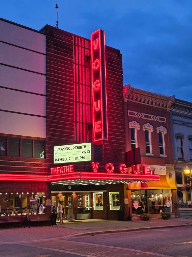 The Vogue Still Shows Movies In Its Art Deco Home