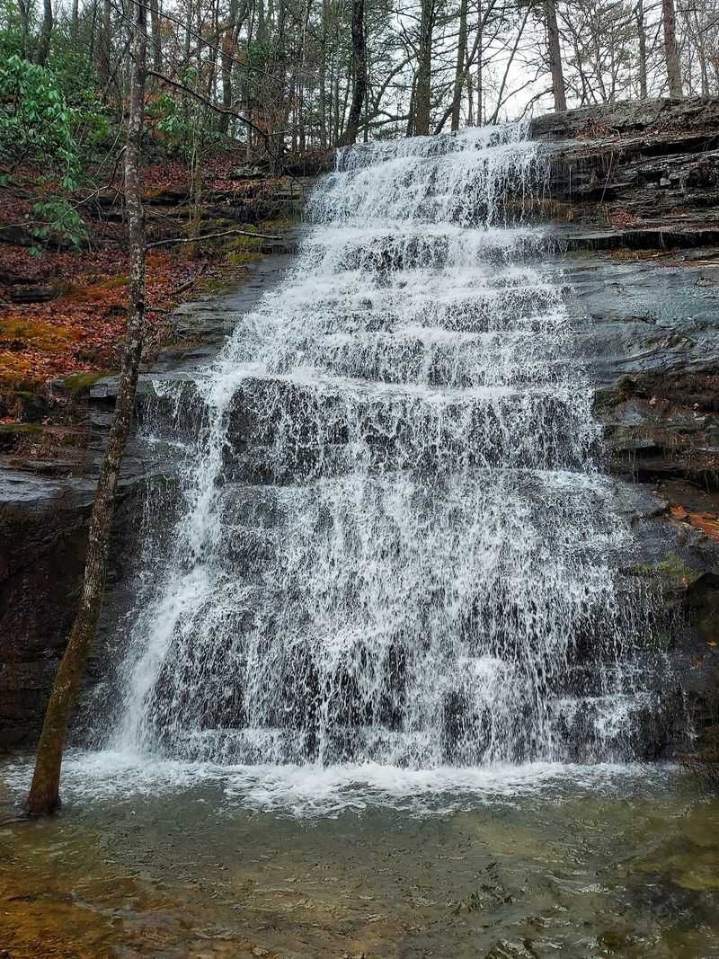 Ritchie Hollow Trades The Big View For A Waterfall