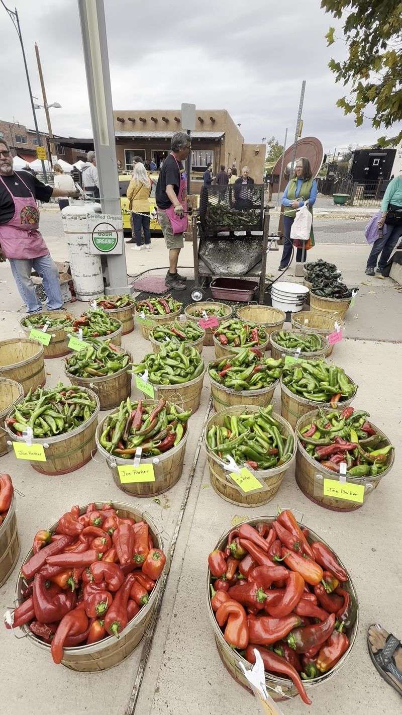 The Unmistakable Aroma Of Roasting Chile