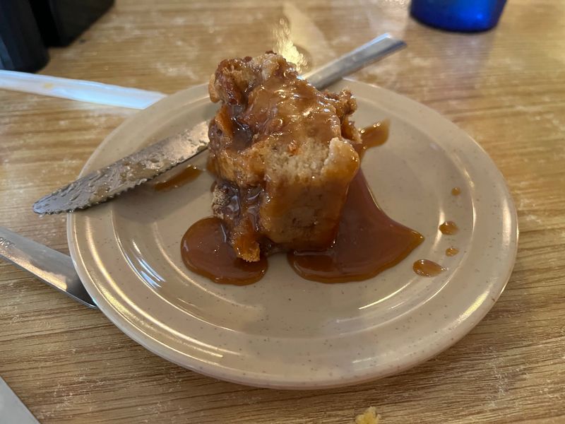 Finish With Bread Pudding
