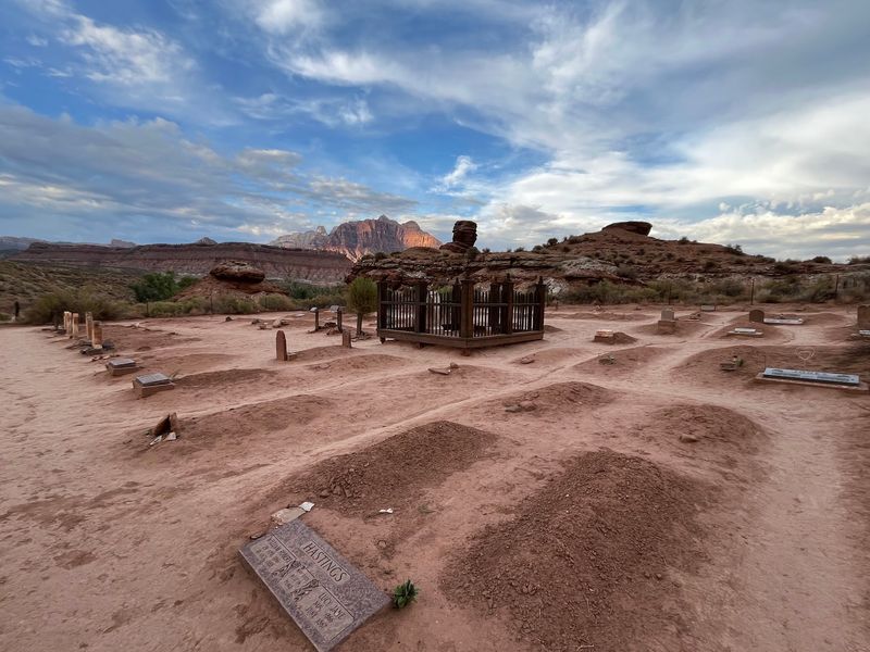 A Cemetery Gives The Haunted Trail Its Weight