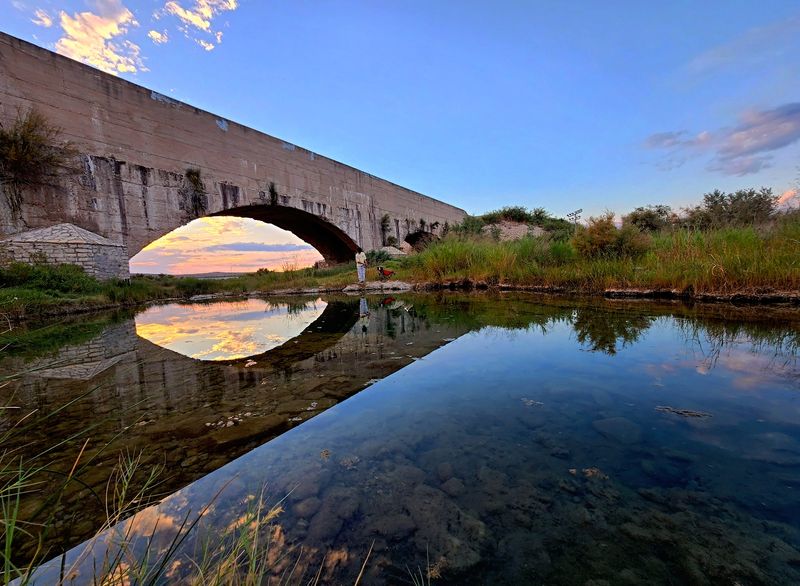 Pecos River Flume, Carlsbad, NM