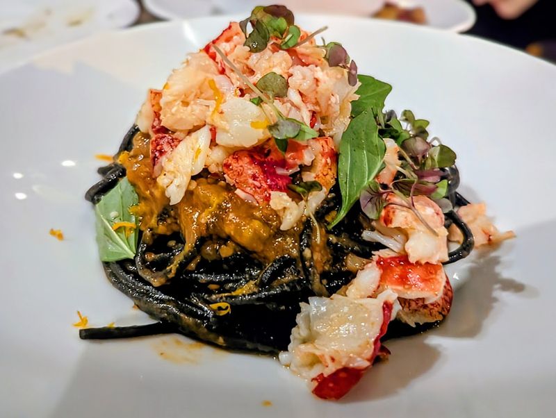 Squid Ink Spaghetti With Lobster That Earns Its Spot