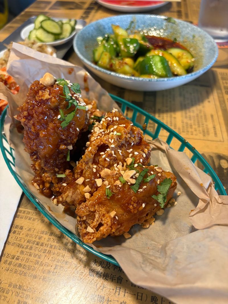 Twice Fried Wings With a Serious Crunch