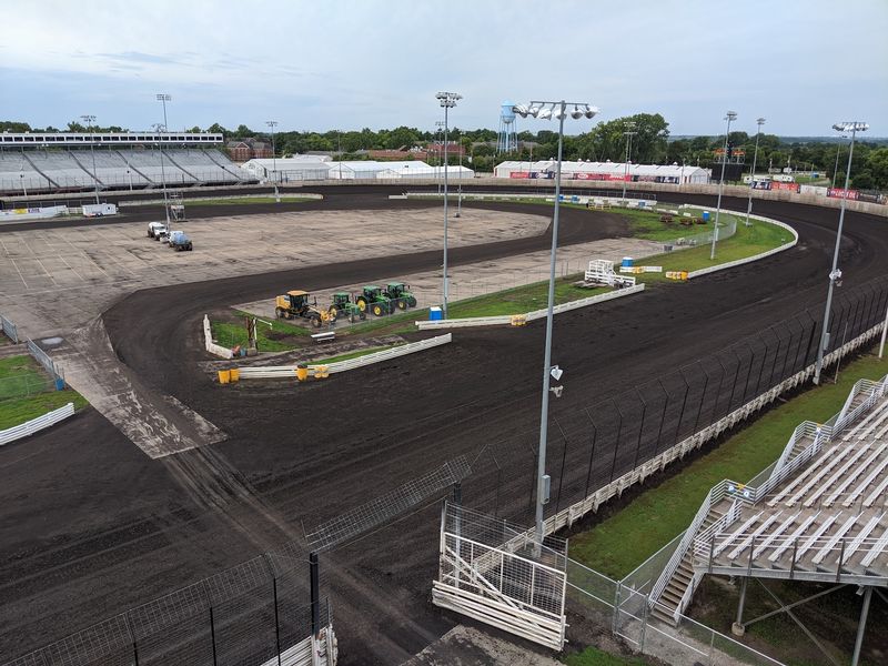 A Second-Floor View Straight Onto The Dirt