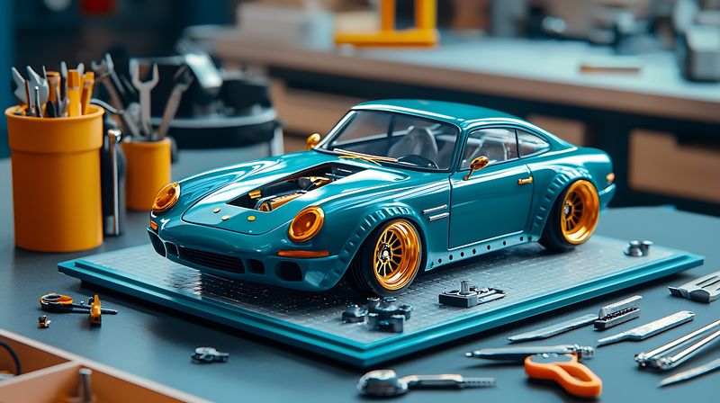 Rockets And Derby Cars For Young Builders
