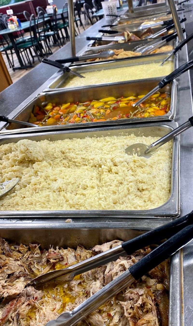 The Buffet Runs From Lunch To Dinner