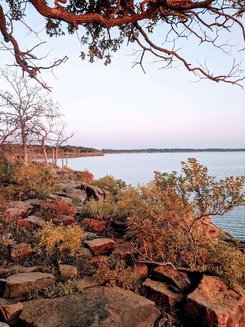 Rocky Footing And Sandstone Ledges