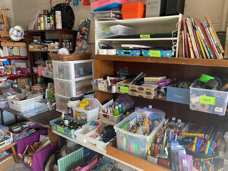 Castoff Supplies Become Great Finds