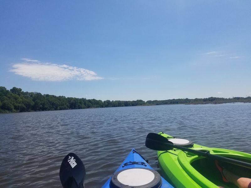 Paddling The Backwaters Without A Crowd