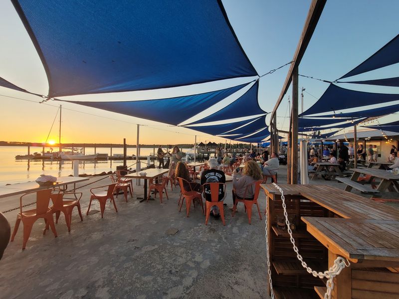 Port Royal Sound Sits Just Beyond The Tables