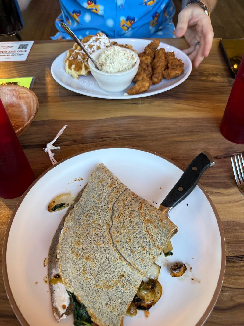 Russian Roots Show Up Most Clearly In The Buckwheat Crepes