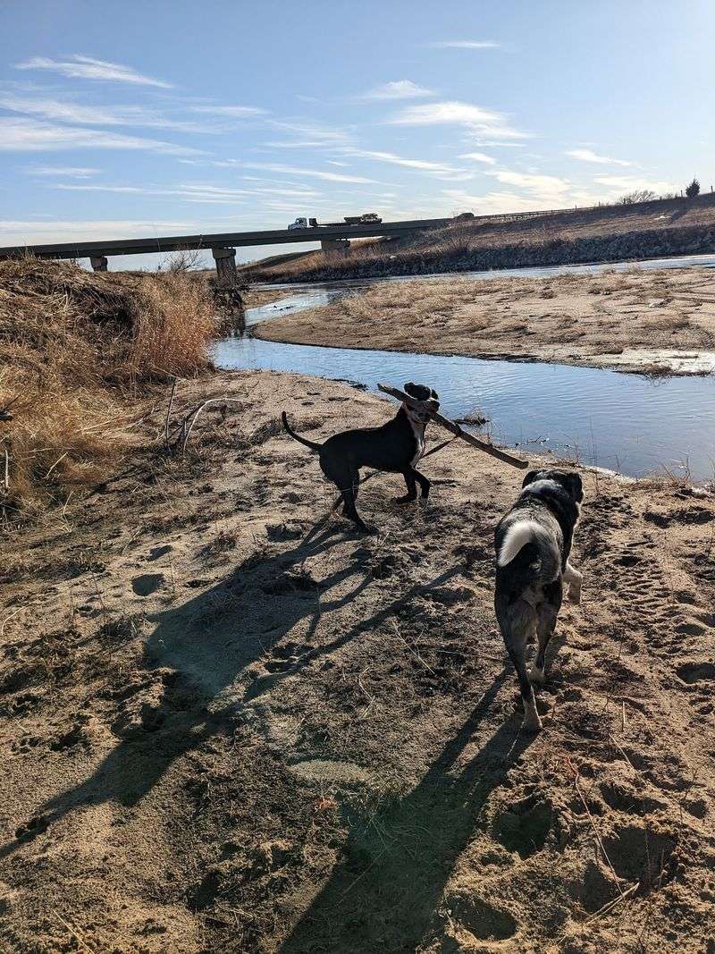 Little Arkansas River, Central Riverside Park in Wichita
