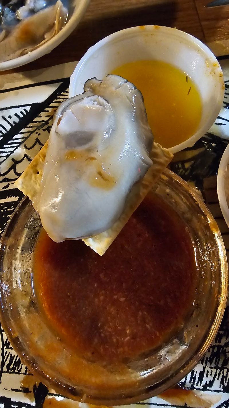 Warm Cocktail Sauce and a Saltine Welcome