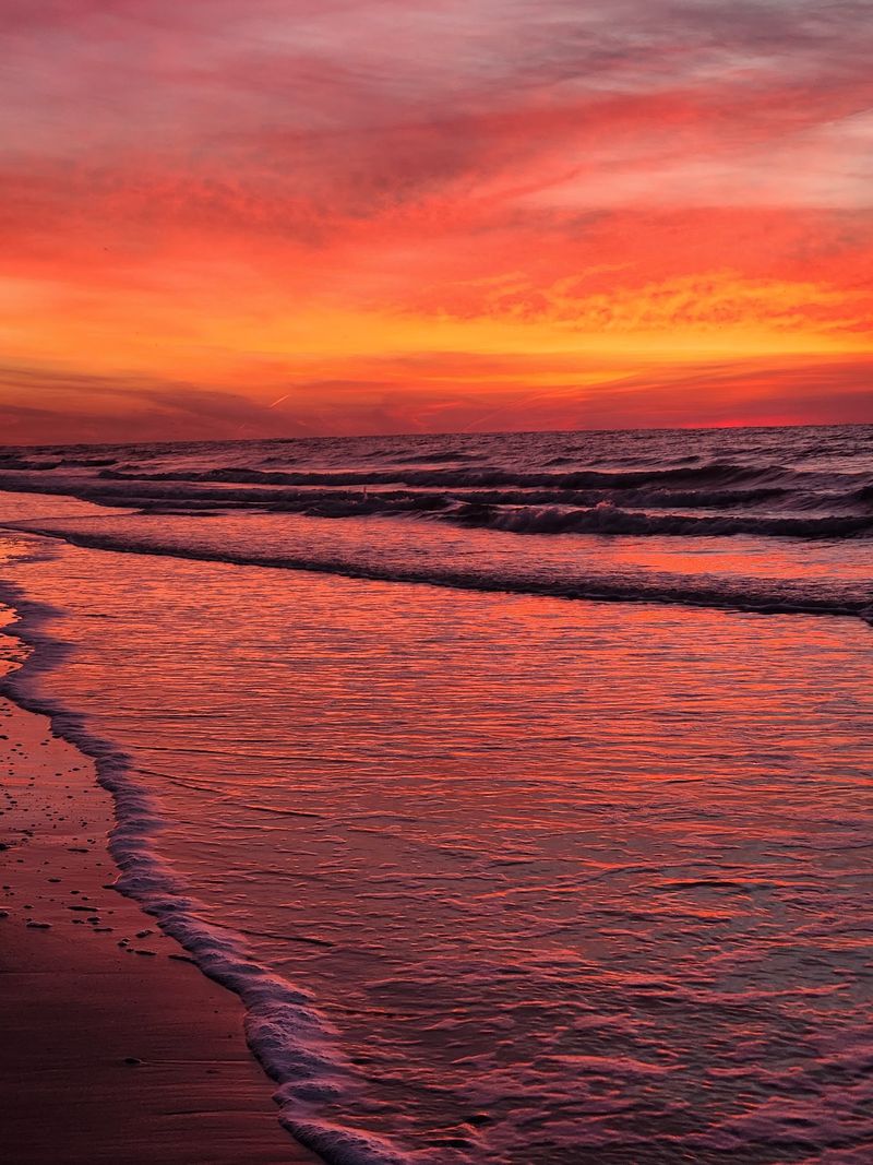 Camping On The Sand And Waking To The Gulf