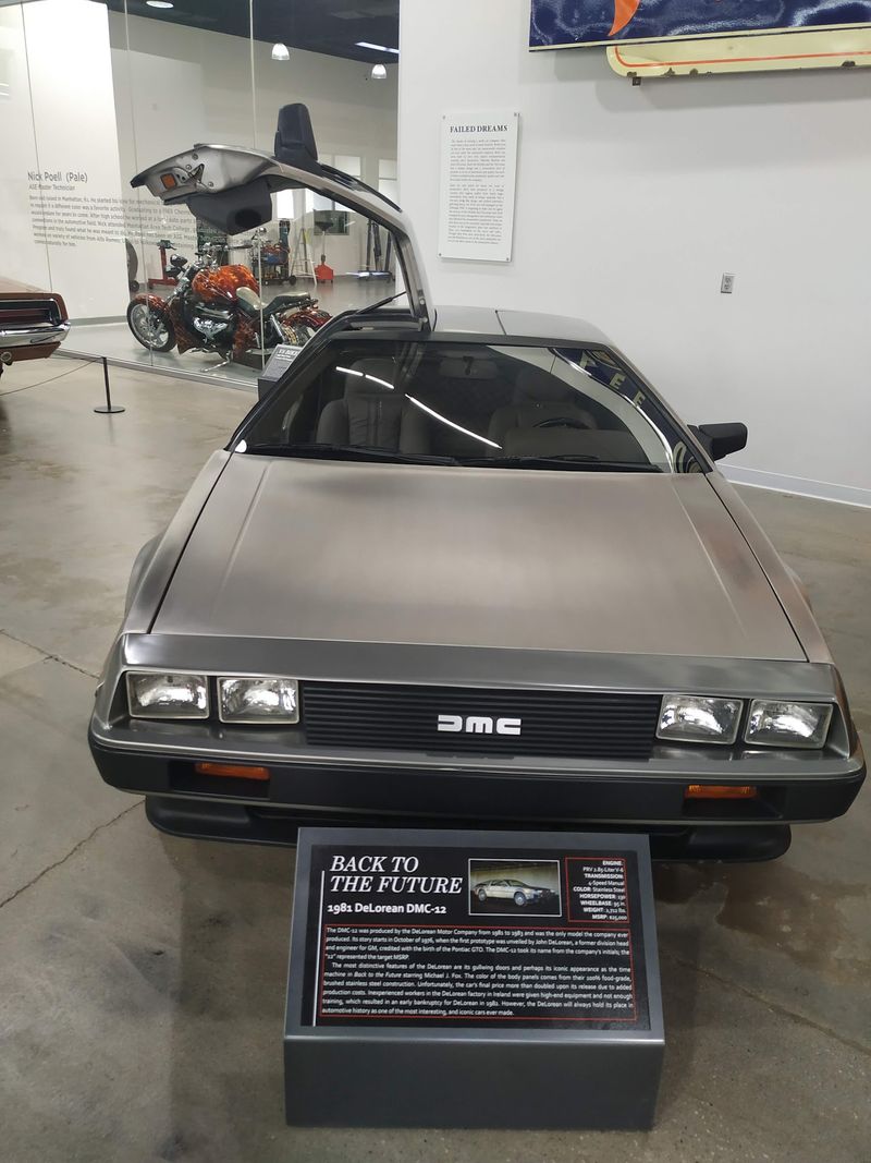 Two DeLoreans Keep Movie Magic On Display