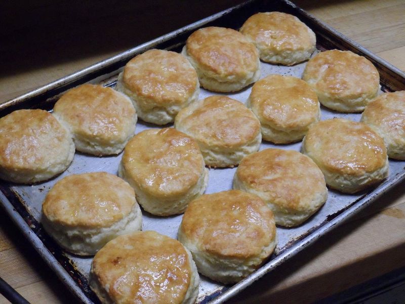 Breakfast Starts With Biscuits, Grits, And Country Ham
