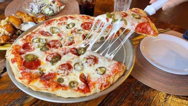 Green Chile Pepperoni and Other Signature Pizzas