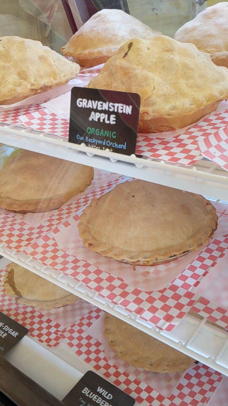 Sugarless Slices, Crumb Tops, and Organic Ice Cream
