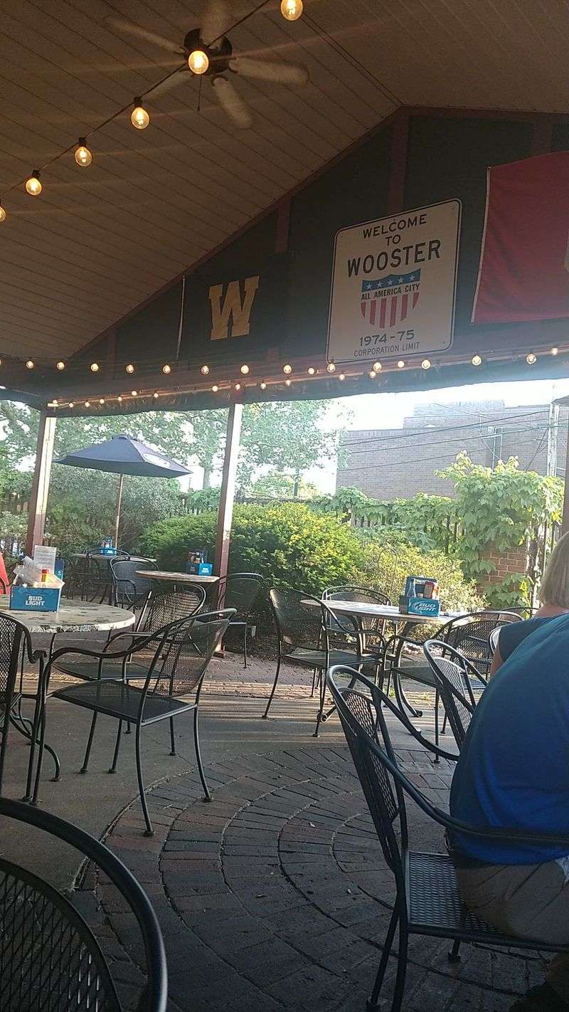 Patio Dining on a Warm Day