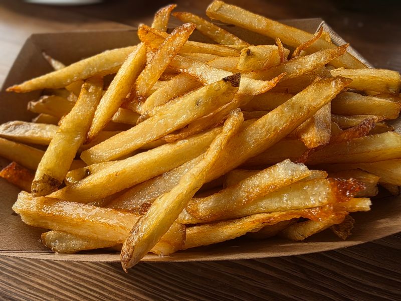 Hand-Cut Fries and Fresh-Fried Chips