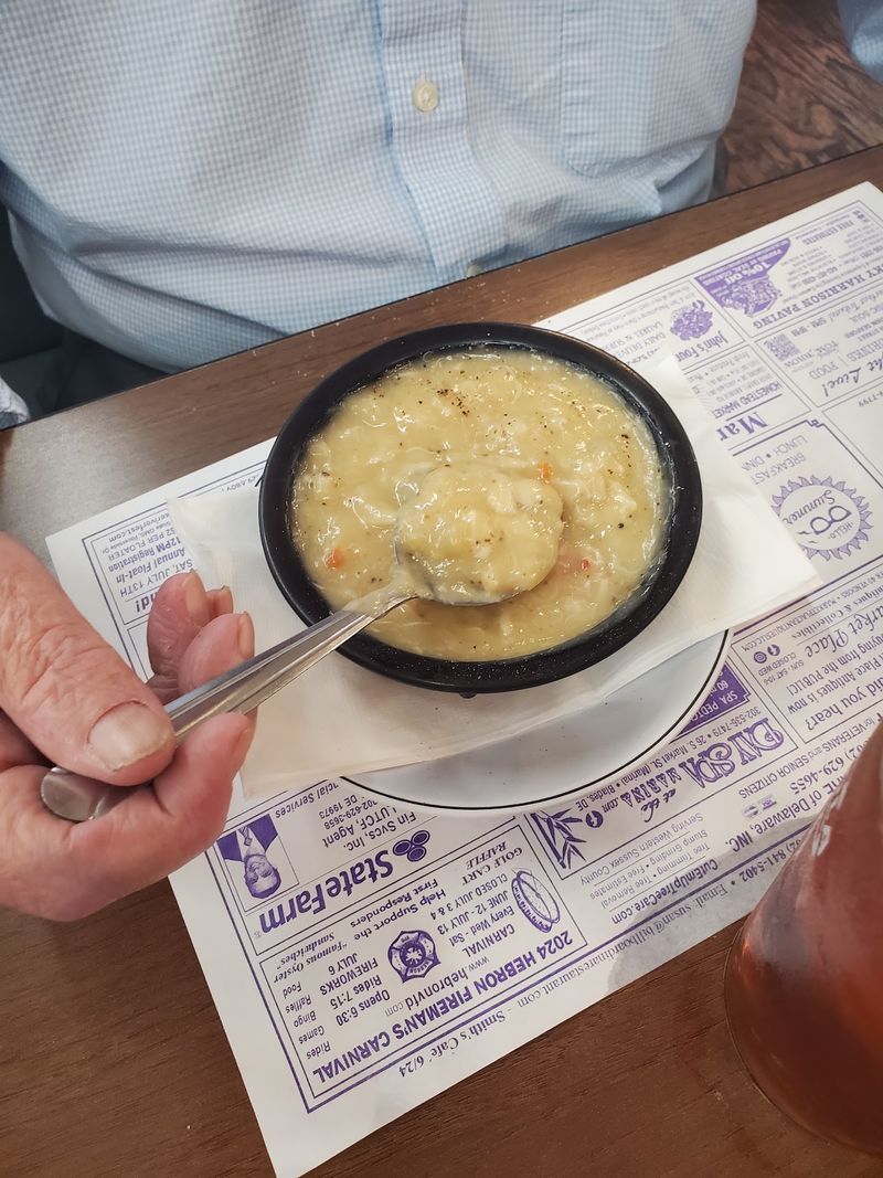 Chicken And Dumplings Stay On The Current Menu
