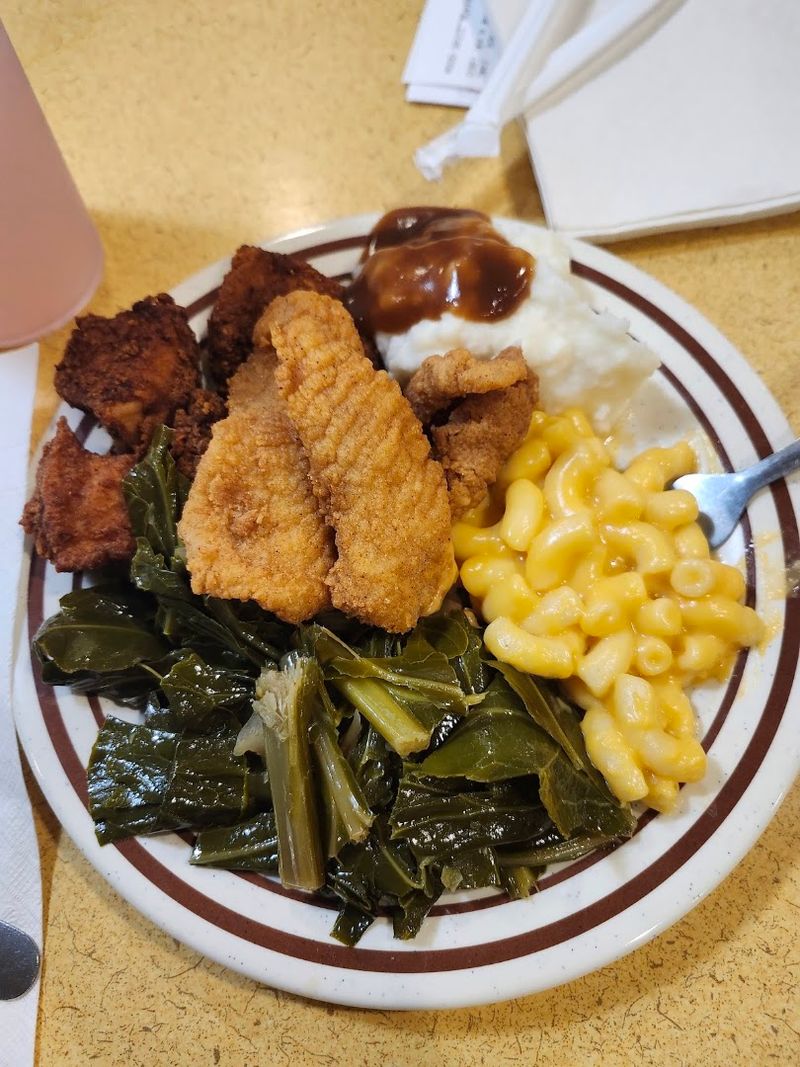 Soul Food Classics On The Buffet Line