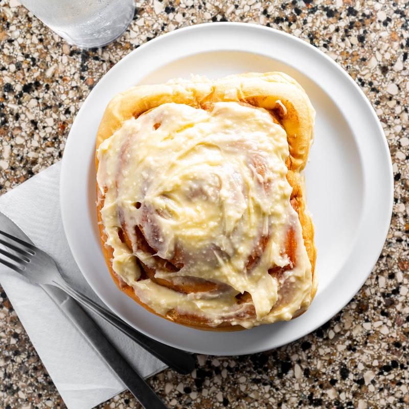 That Cinnamon Roll, Warmed, With Salted Butter