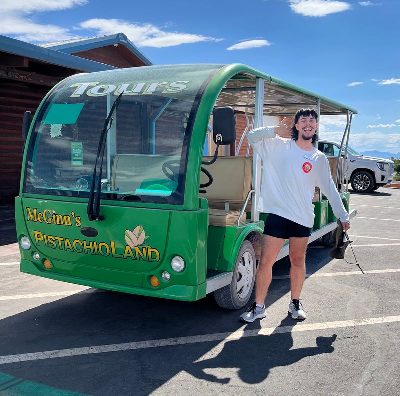Touring the Orchard and Vineyard