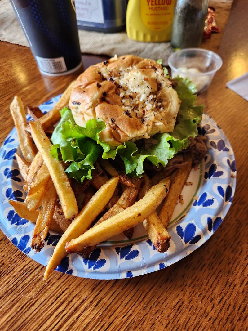 Fresh Beef From The Meat Department Goes Into The Café Burgers